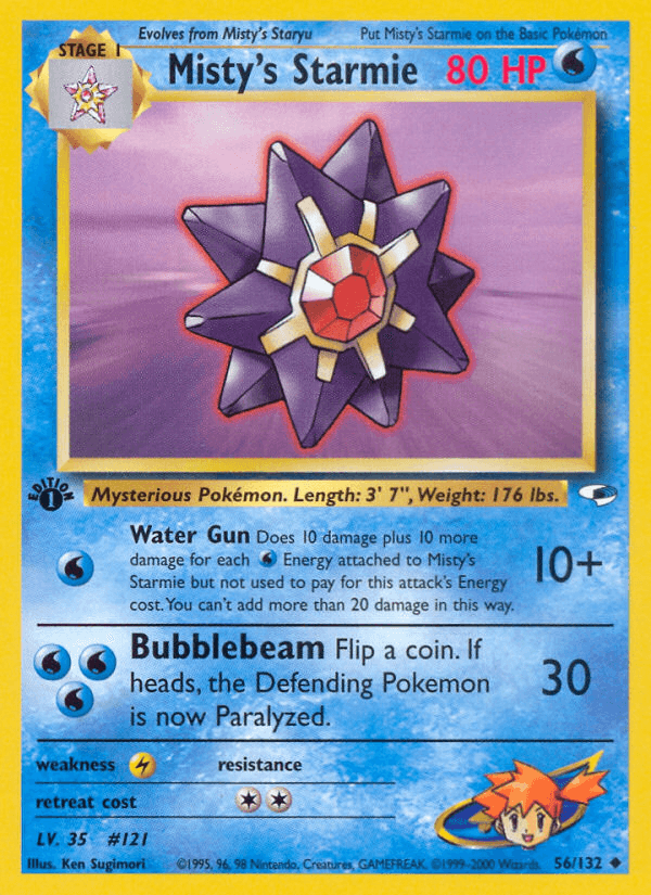Misty's Starmie [1st Edition]