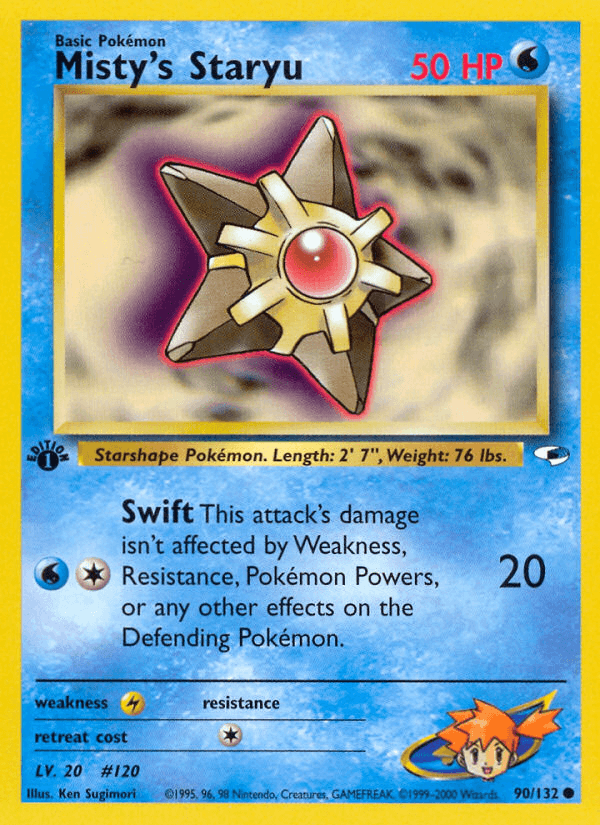 Misty's Staryu [1st Edition]