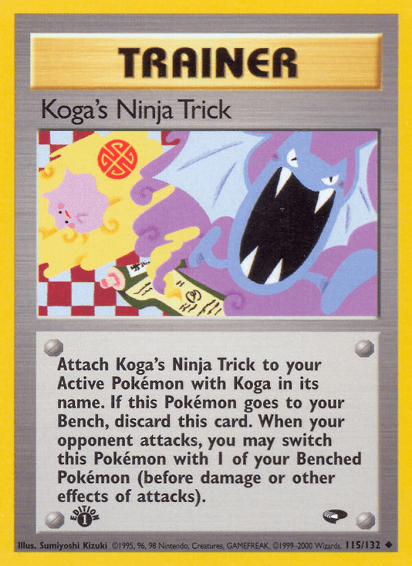 Koga's Ninja Trick [1st Edition]