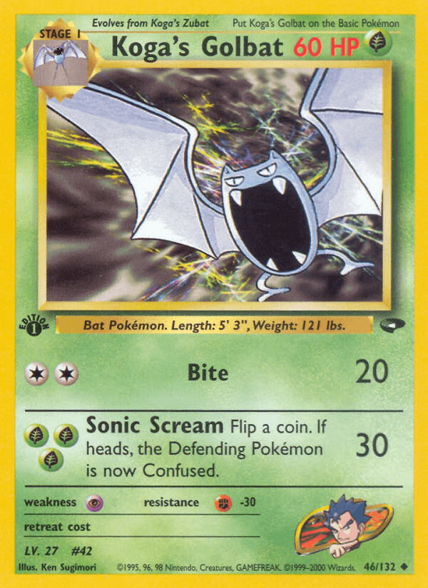 Koga's Golbat [1st Edition]