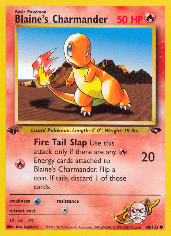 Blaine's Charmander [1st Edition]
