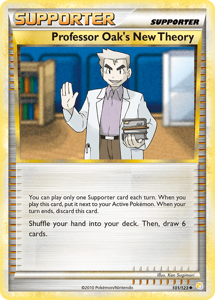 Professor Oak's New Theory [Reverse Holo]