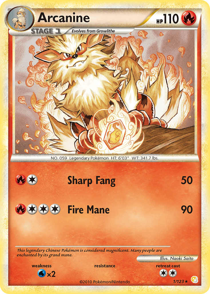 Arcanine [Reverse Holo]
