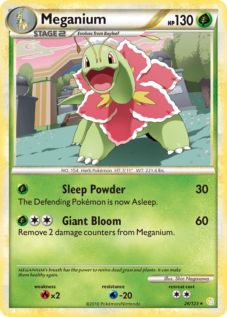 Meganium [Reverse Holo]