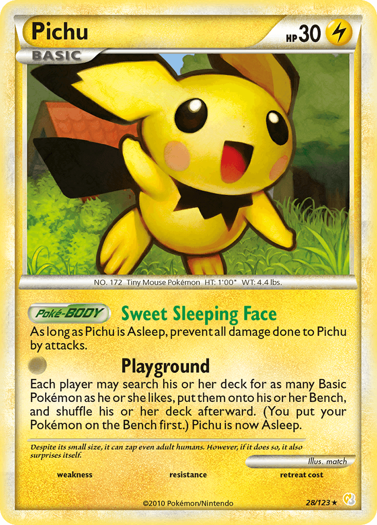 Pichu [Prerelease Staff]
