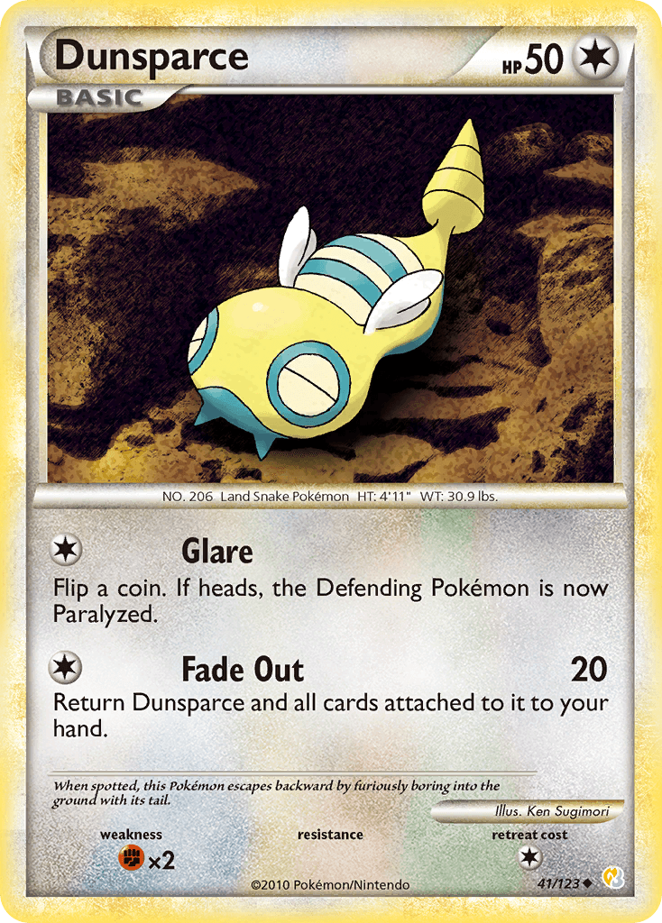 Dunsparce [Reverse Holo]