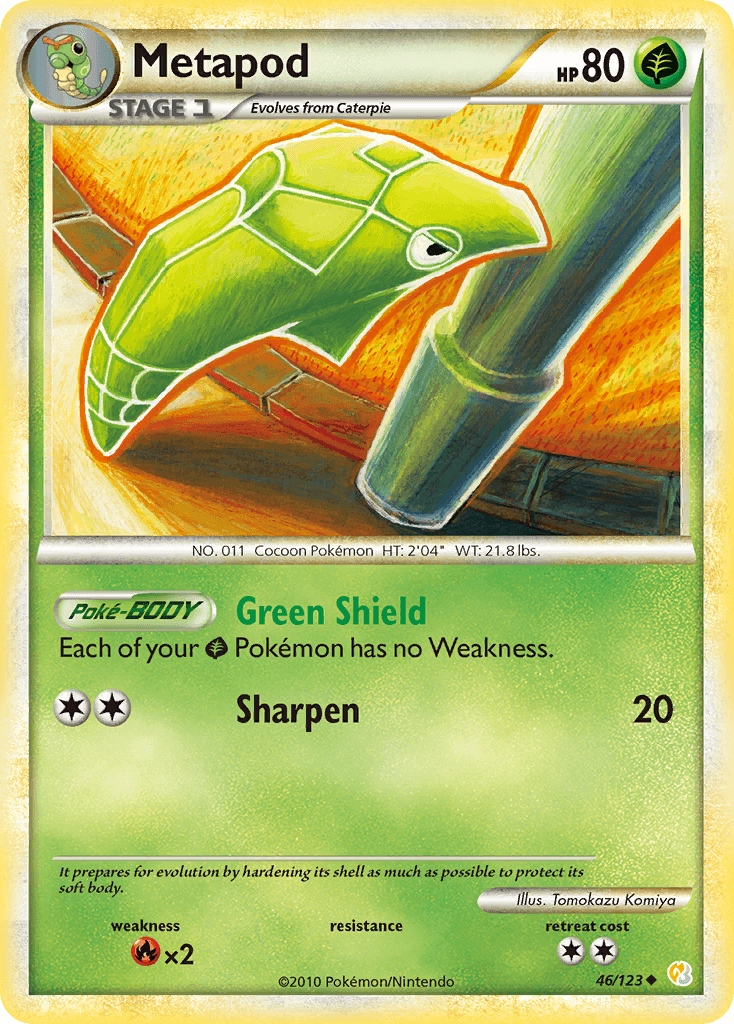 Metapod [Reverse Holo]