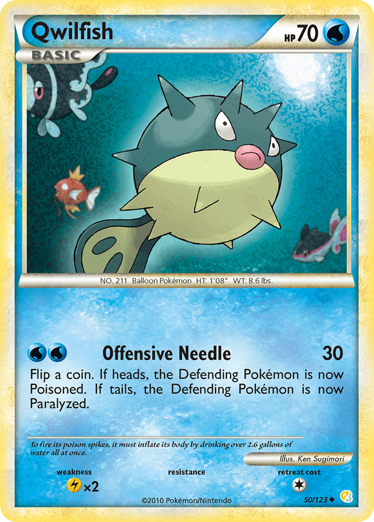 Qwilfish [Reverse Holo]