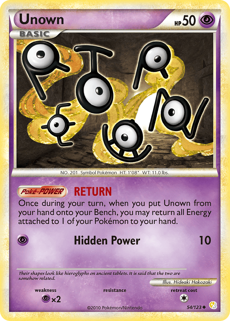 Unown [Reverse Holo]