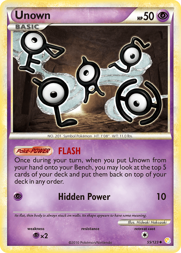 Unown [Reverse Holo]