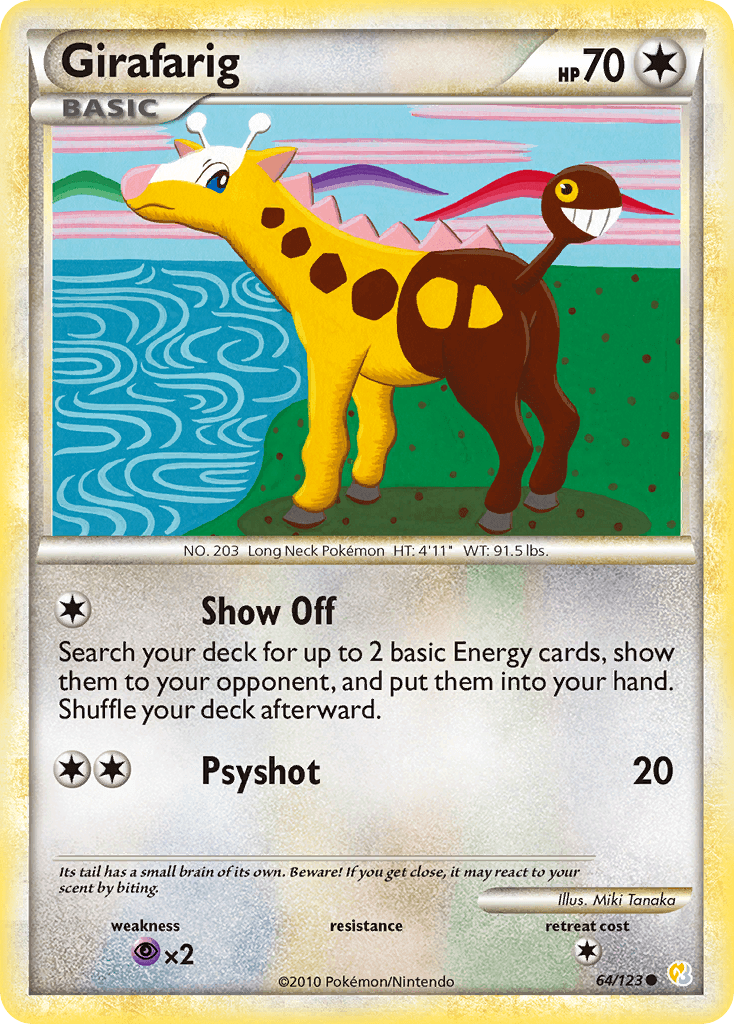 Girafarig [Reverse Holo]