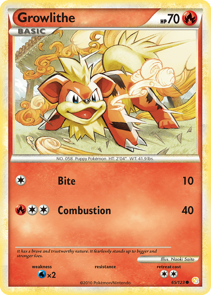 Growlithe [Reverse Holo]