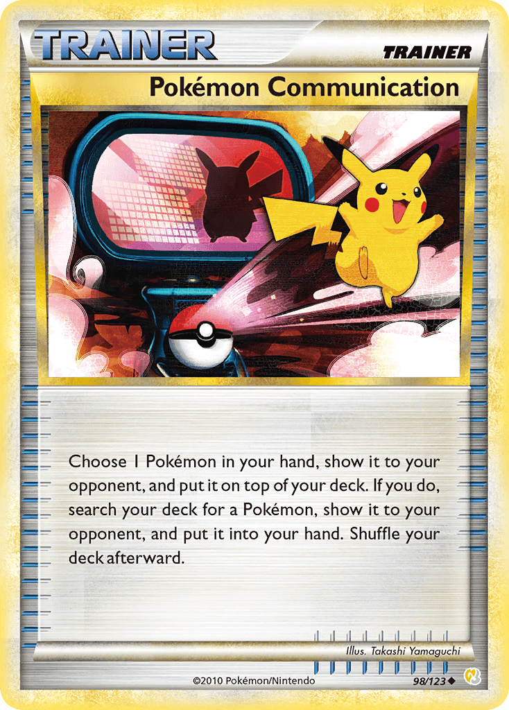Pokémon Communication [Reverse Holo]