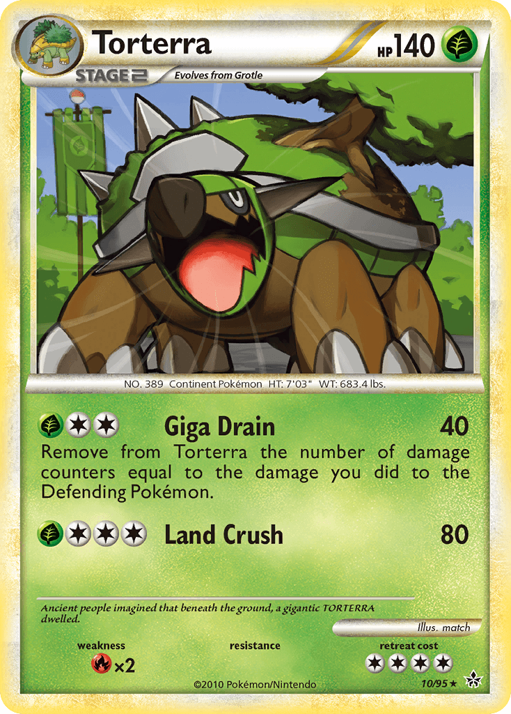 Torterra [Reverse Holo]