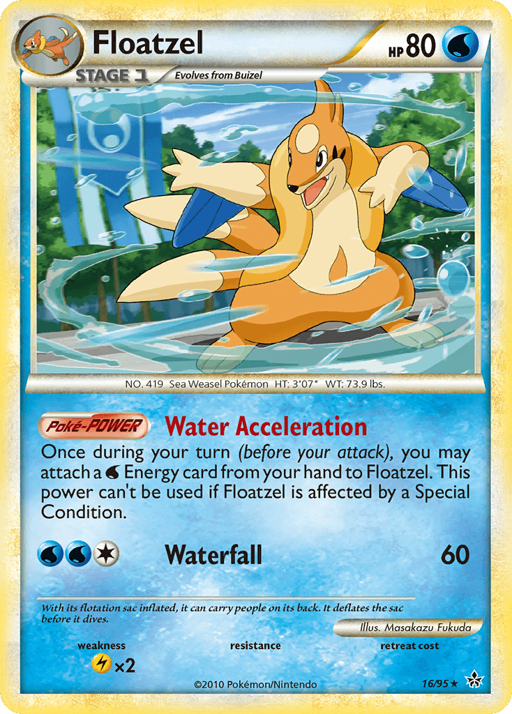 Floatzel [Reverse Holo]
