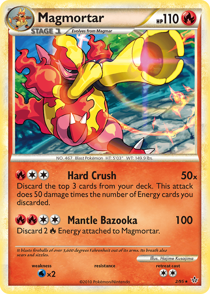 Magmortar [Reverse Holo]