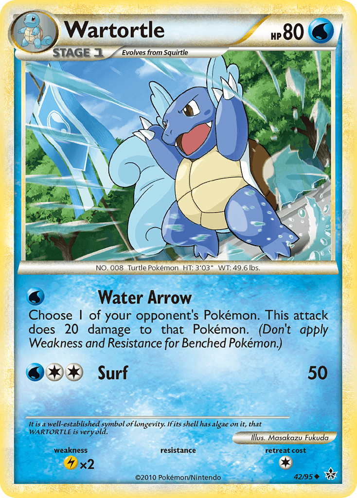 Wartortle [Reverse Holo]
