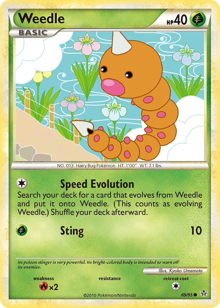 Weedle [Reverse Holo]