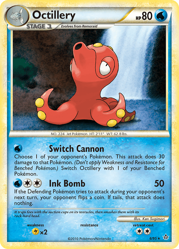 Octillery [Reverse Holo]