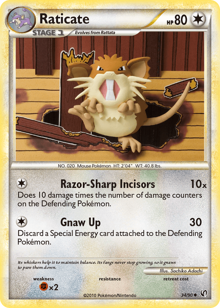 Raticate [Reverse Holo]