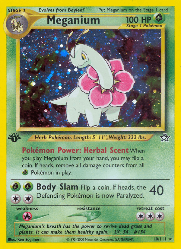 Meganium [1st Edition]