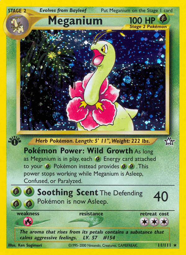 Meganium [1st Edition]