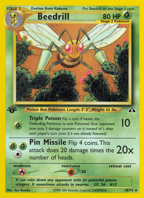 Beedrill [1st Edition]