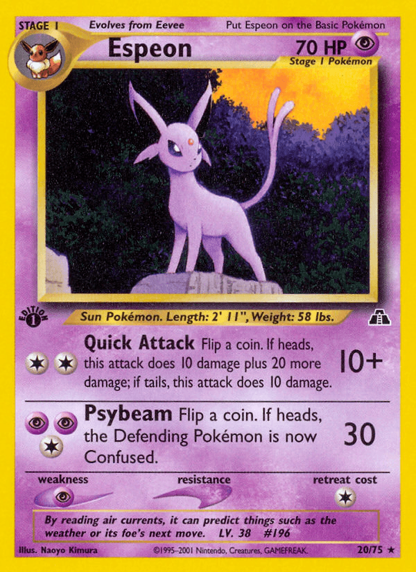 Espeon [1st Edition]