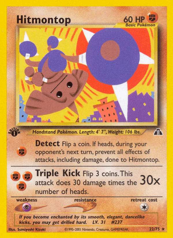 Hitmontop [1st Edition]