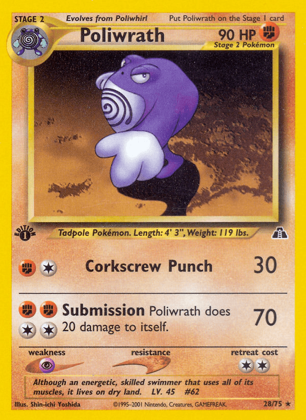 Poliwrath [1st Edition]