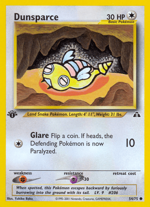 Dunsparce [1st Edition]
