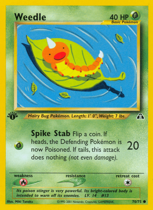 Weedle [1st Edition]