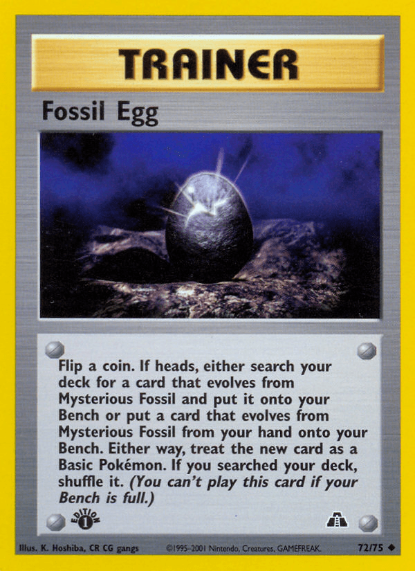 Fossil Egg [1st Edition]