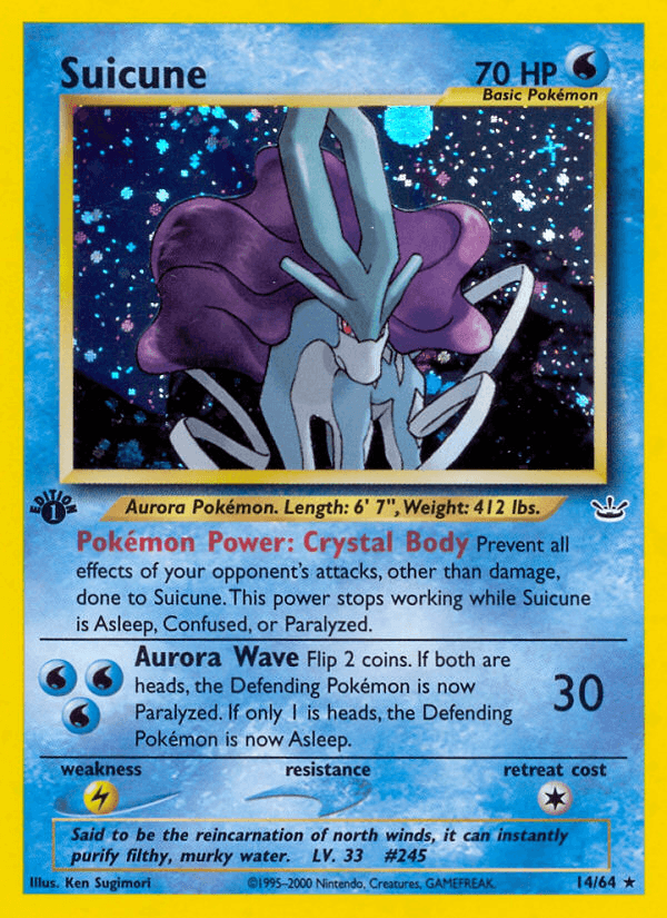 Suicune [1st Edition]