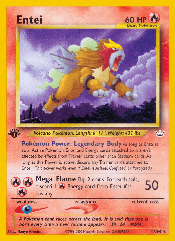 Entei [1st Edition]