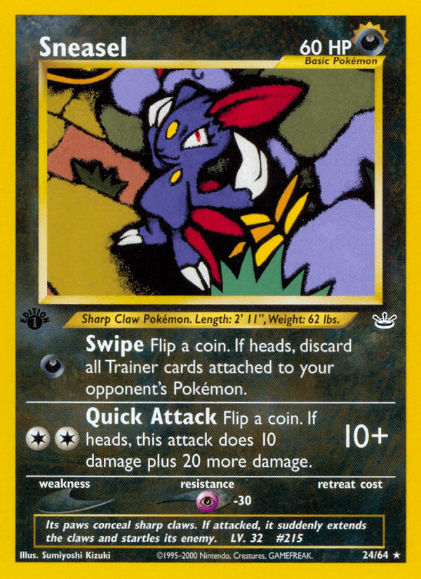Sneasel [1st Edition]