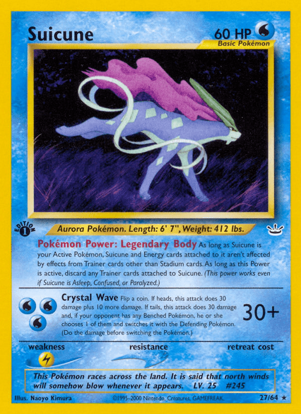 Suicune [1st Edition]