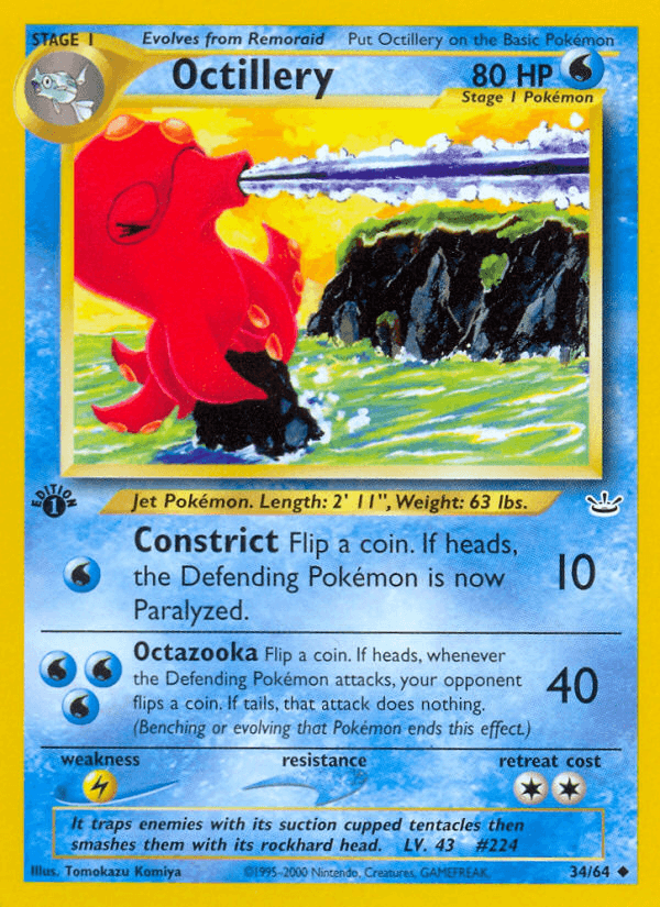Octillery [1st Edition]