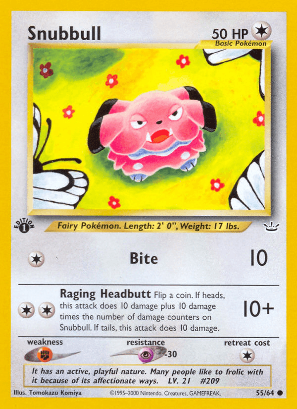 Snubbull [1st Edition]
