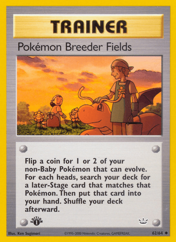 Pokémon Breeder Fields [1st Edition]
