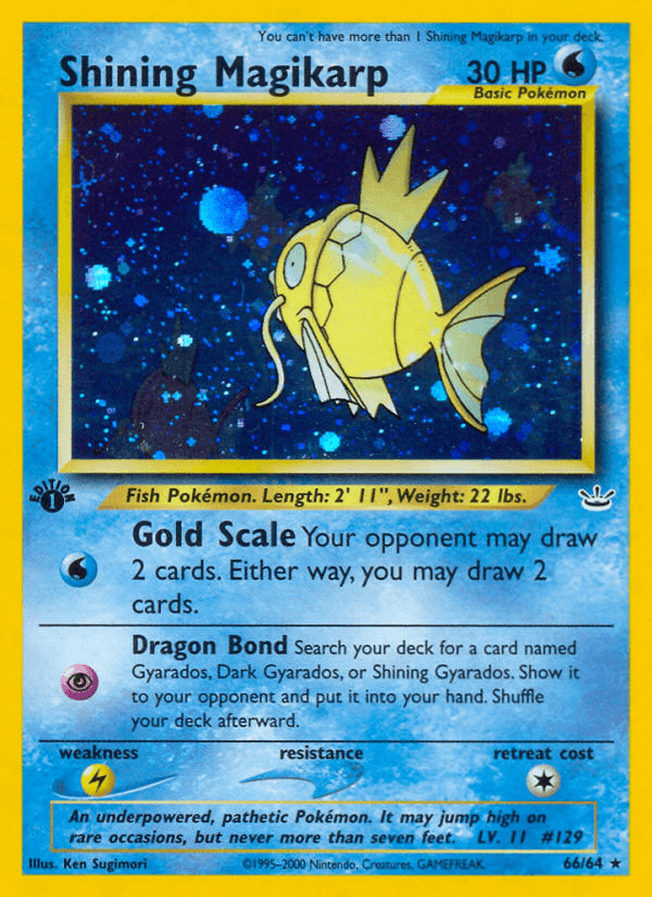 Shining Magikarp [1st Edition]