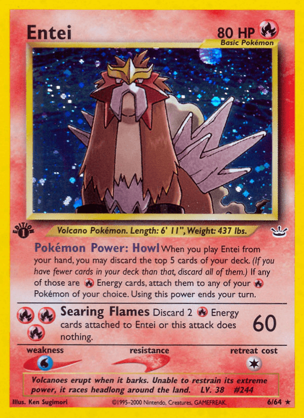 Entei [1st Edition]