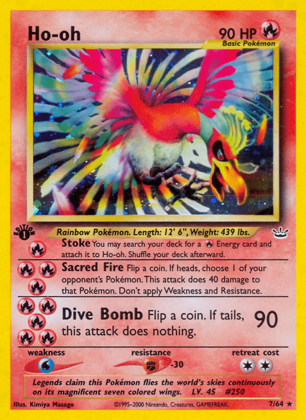 Ho-oh [1st Edition]