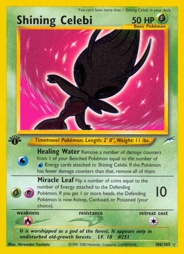 Shining Celebi [1st Edition]