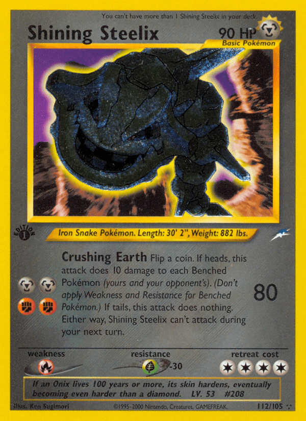 Shining Steelix [1st Edition]
