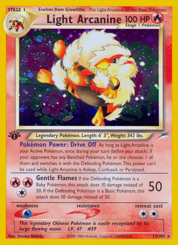 Light Arcanine [1st Edition]