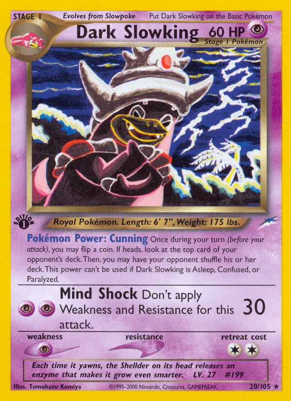 Dark Slowking [1st Edition]