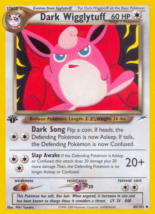 Dark Wigglytuff [1st Edition]