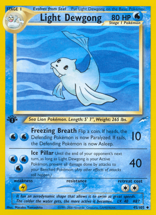 Light Dewgong [1st Edition]