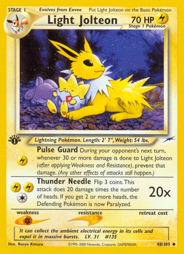 Light Jolteon [1st Edition]